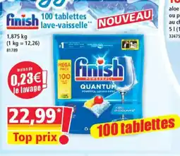 Norma Finish 100 tablettes lave-vaisselle offre