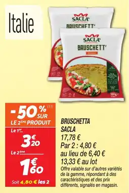 Netto Sacla Bruschetta offre