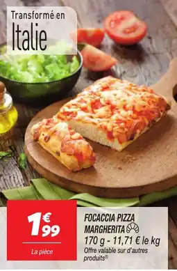Netto Focaccia pizza margherita offre