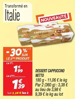 Netto Netto Dessert cappuccino offre