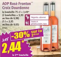 Norma Aop Rosé Fronton Croix Dourdenne offre