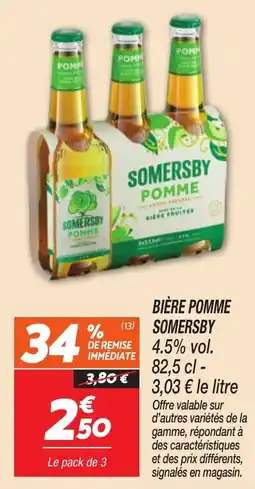 Netto Somersby Bière pomme offre