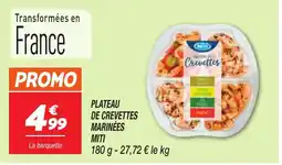 Netto Miti Plateau de crevettes marinées offre