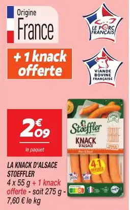 Netto Stoeffler La knack d'alsace offre