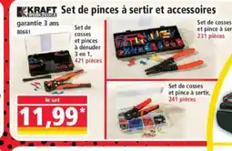 Norma Kraft Set de pinces à sertir et accessoires offre