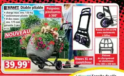 Norma Kraft Diable pliable Poignées offre