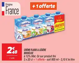 Netto Bridélice Crème fluide & légère offre