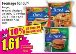 Norma Fromage fondu offre