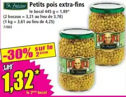 Norma St. Antoine Petits pois extra-fins offre