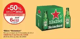 Monop' HEINEKEN Bière offre
