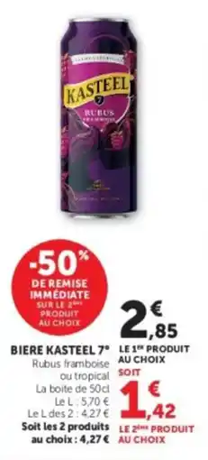 U Express Biere kasteel 7° offre