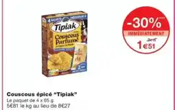 Monop' TIPIAK Couscous épicé offre