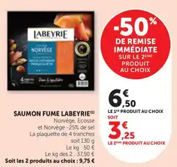 Bi1 Saumon fume labeyrie offre