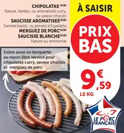 Bi1 Chipolatas offre