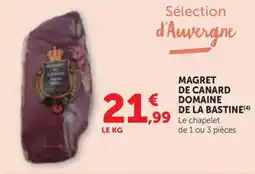 Bi1 Magret de canard domaine de la bastine offre