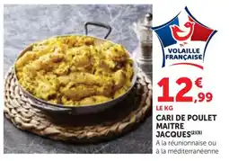 Bi1 Cari de poulet maitre jacques offre