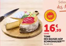Bi1 Tome des bauges aop schmidhauser offre