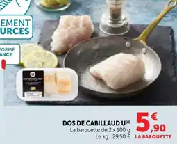 Bi1 Dos de cabillaud u offre