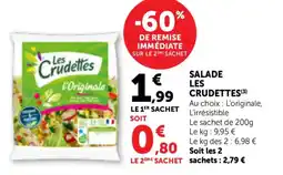 Bi1 Salade les crudettes offre