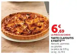 Bi1 Tarte clafoutis 6 parts offre