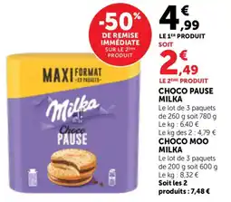 Bi1 Choco pause milka offre