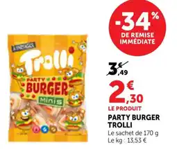 Bi1 Party burger trolli offre