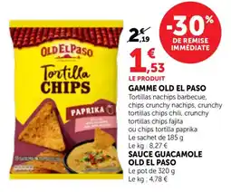 Bi1 Gamme old el paso offre