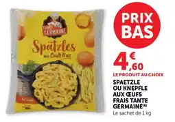 Bi1 Spaetzle ou knepfle aux œufs frais tante germaine offre