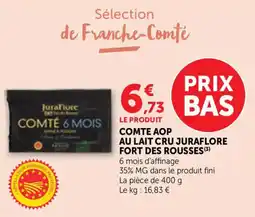 Bi1 Comte aop au lait cru juraflore fort des rousses offre