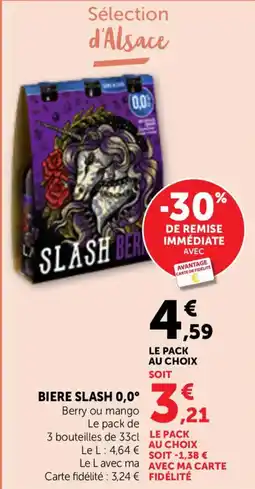 Bi1 Biere slash 0,0° offre