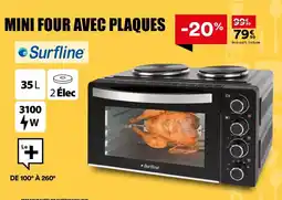 BUT Surfline - mini four avec plaques offre