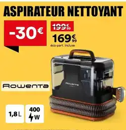 BUT Rowenta - aspirateur nettoyant 199.99 offre