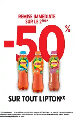 Intermarché Express Sur tout lipton offre