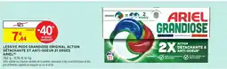 Intermarché Express Lessive pods grandiose original action détachante et anti-odeur 21 doses ariel offre