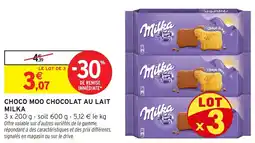 Intermarché Express Choco moo chocolat au lait milka offre