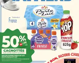 Auchan Supermarché Sur les gammes perle de lait petits filous et yop offre