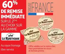 Auchan Supermarché Le rustique offre