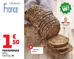Auchan Supermarché Pain nordique offre