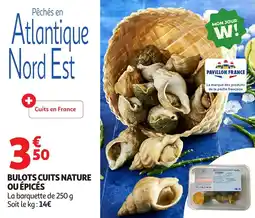 Auchan Supermarché Bulots cuits nature ou épicés offre