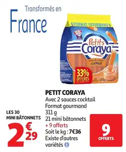 Auchan Supermarché Petit coraya offre