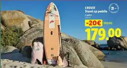 Lidl CRIVIT Stand up paddle offre