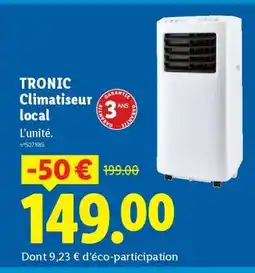 Lidl TRONIC Climatiseur local offre