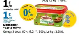 E.Leclerc MARGARINE “NAT & VIE” offre