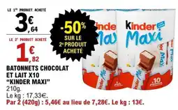 E.Leclerc KINDER Maxi offre