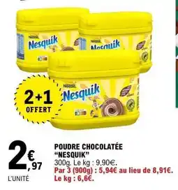 E.Leclerc Poudre Chocolatée Nesquik offre