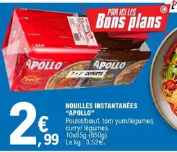 E.Leclerc Nouilles Instantanées 'Apollo' offre