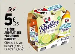 E.Leclerc Bière Aromatisée 'Bourbon Radler' offre