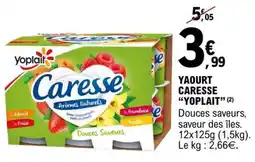 E.Leclerc Yaourt Caresse 'Yoplait' offre