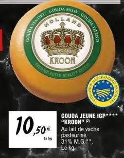 E.Leclerc GOUDA JEUNE IGP KROON offre