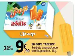 E.Leclerc 20 POPS “ADELIS” offre